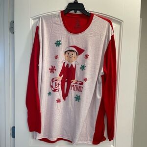 Elf On The Shelf Christmas Pajama Top Size Xxl Women’s